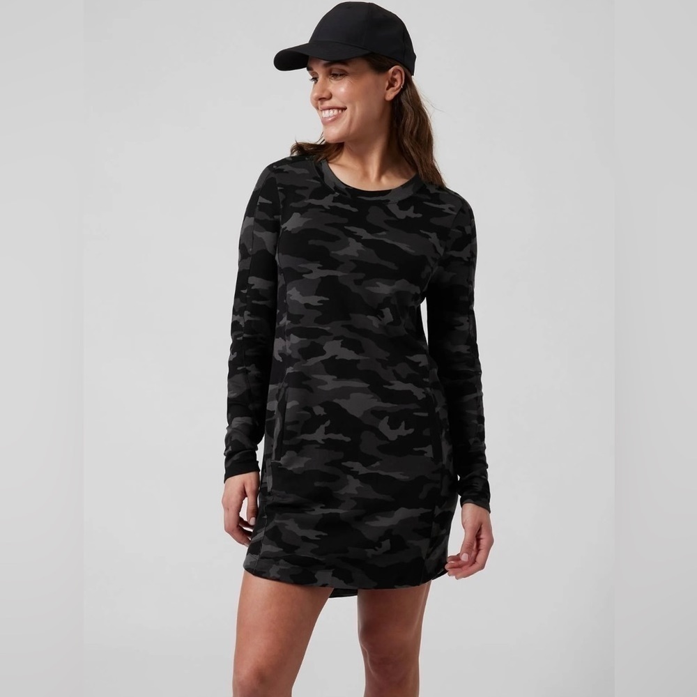 Athleta Camo Balance Dress Size XS - Picture 1 of 12